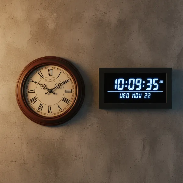 Wall Clock vs. Analog Clock: Unveiling Today’s Top Timekeepers