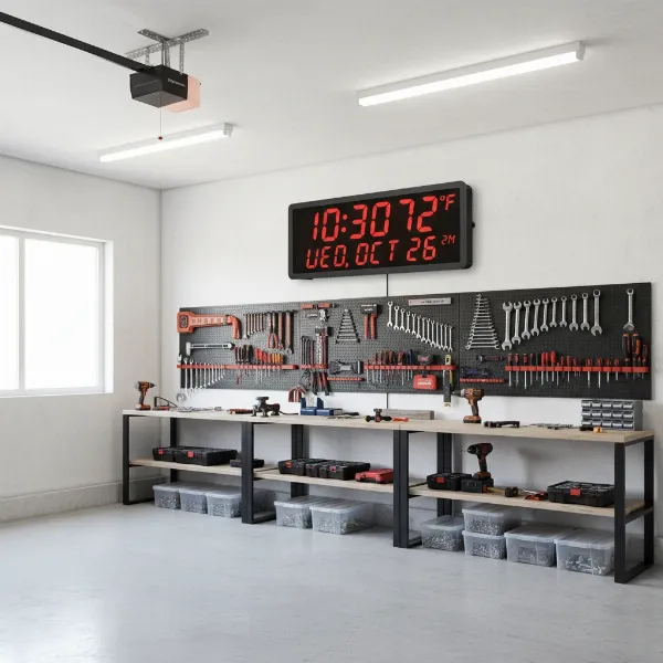 Best Wall Clock for Heavy Duty Garage Setups: Your Ultimate Guide
