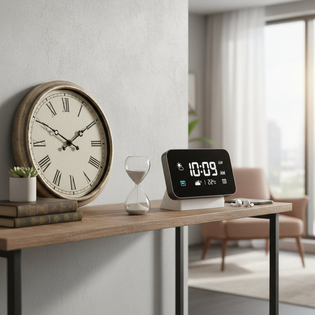 Wall Clock vs Smart Clock: Choosing Your Perfect Timepiece