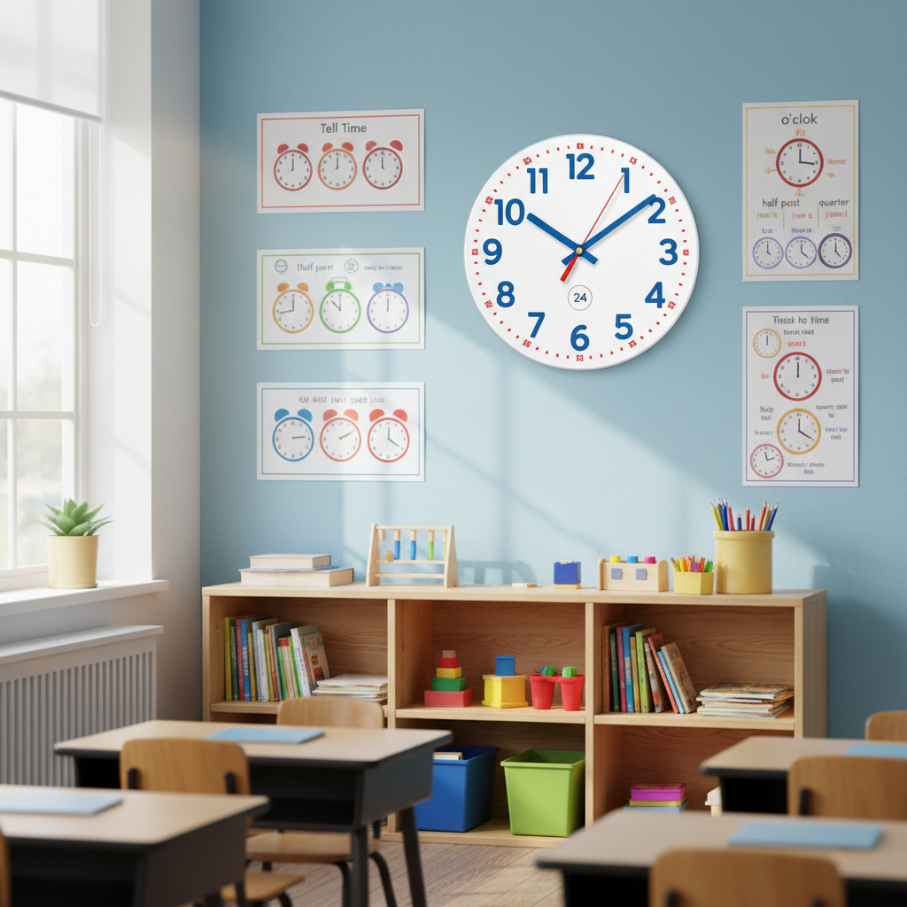 The Ultimate Guide to the Best Wall Clock for First Grade Classrooms